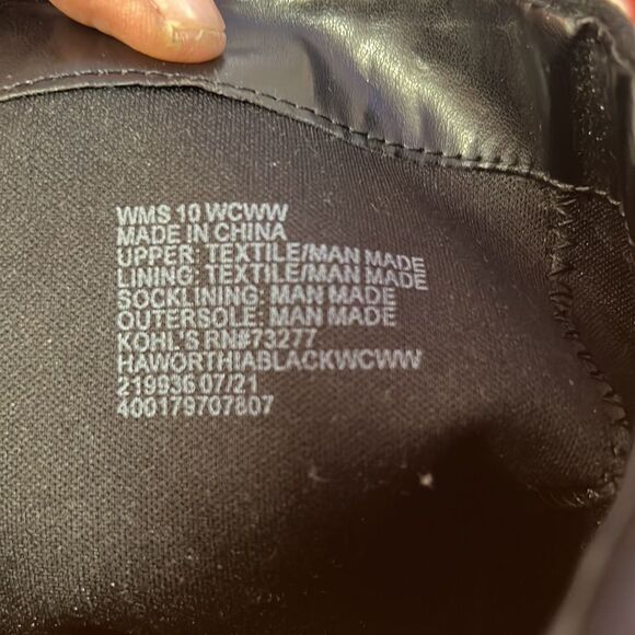 Elegant Black Knee-High Women's Boots - Picture 8 of 12